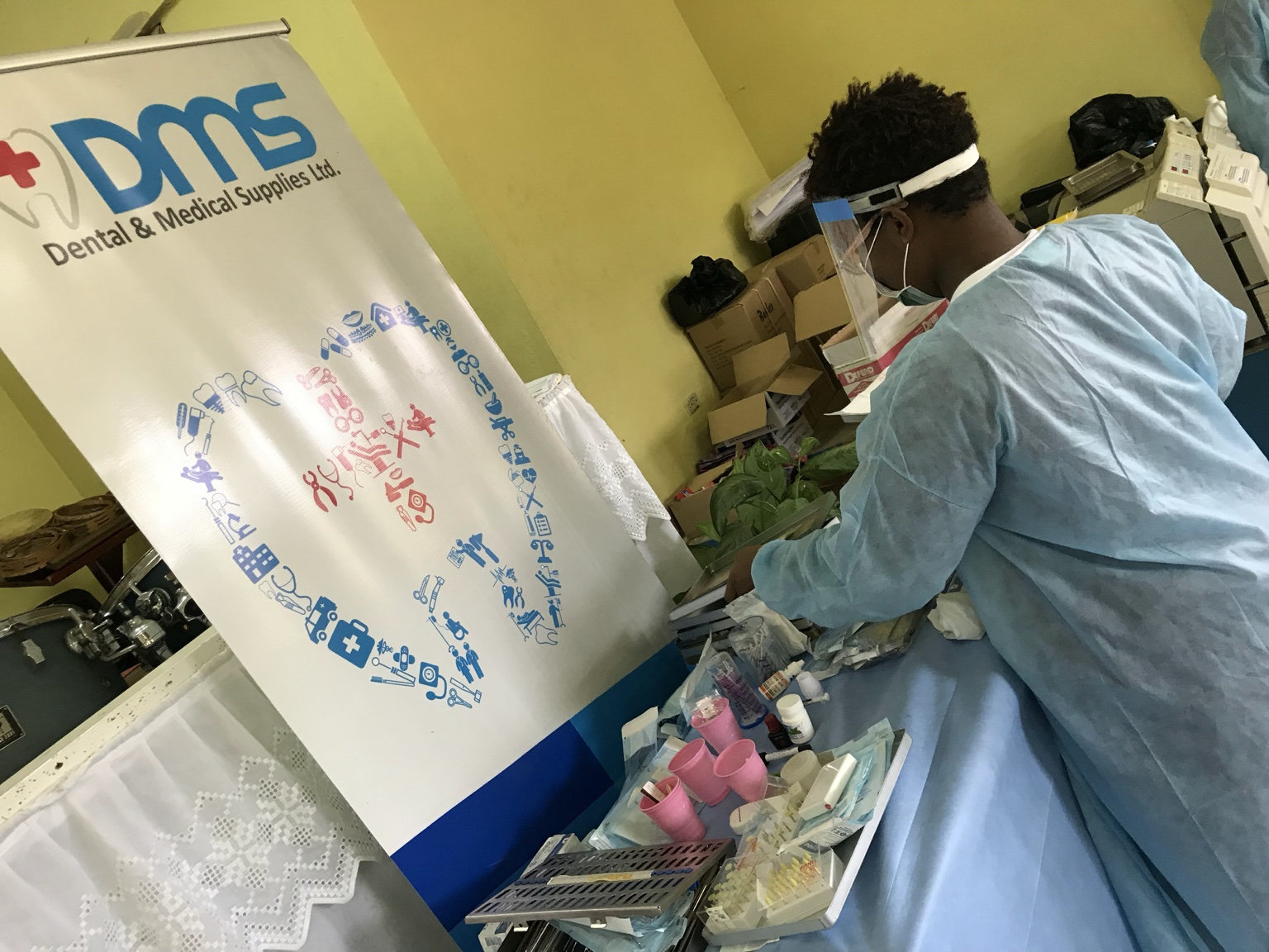 Community dental outreach treatment